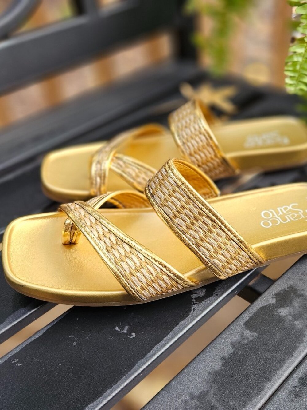 Franco Sarto Estella2 Slide Sandals Flip Flops NWOT Sz 8M
